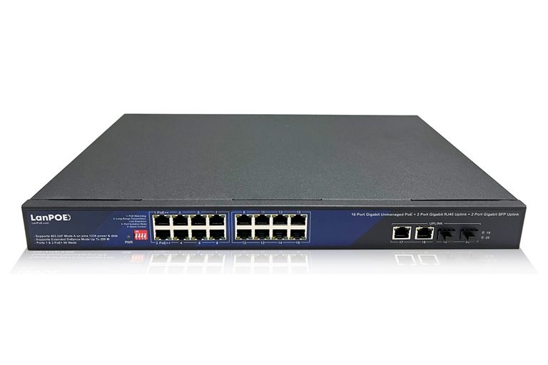 lanpoe 16 port network sitch