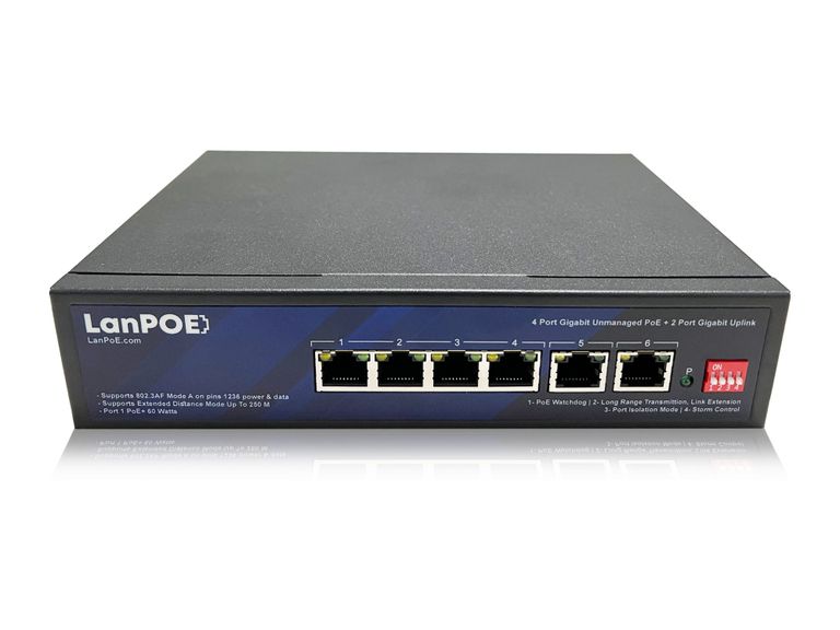 4 port network switch